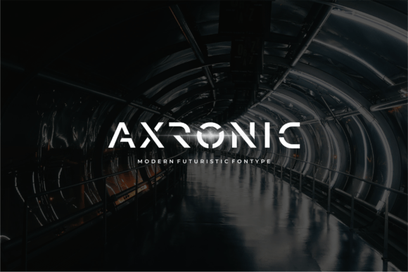 Axronic Font - Featured Image