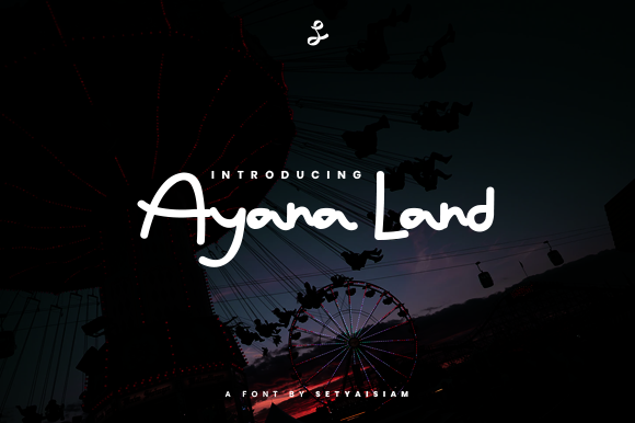 Ayana Land Font - Featured Image