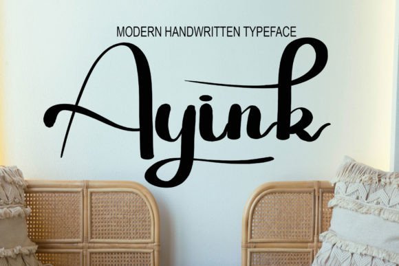 Ayink Font - Featured Image
