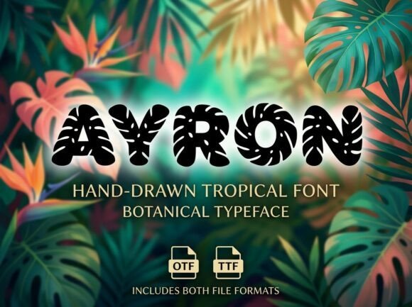 Ayron Font - Featured Image