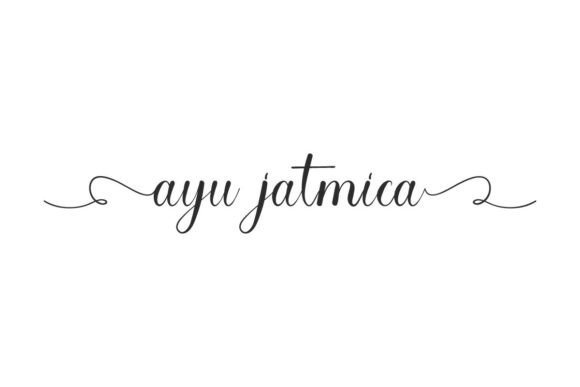 Ayu Jatmica Font - Featured Image
