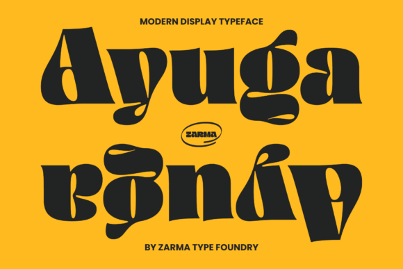 Ayuga Font - Featured Image