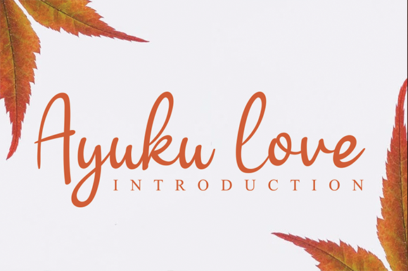 Ayuku Love Font - Featured Image