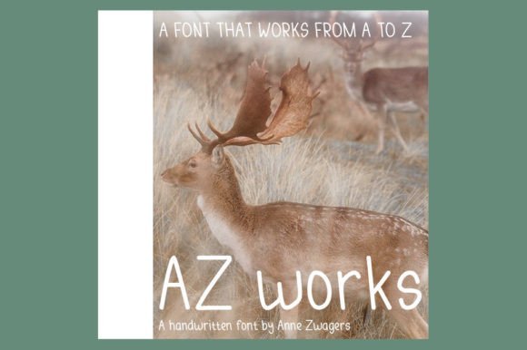 Az Works Font - Featured Image