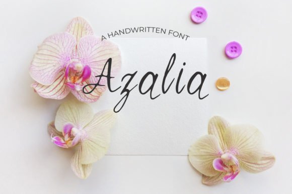 Azalia Font - Featured Image