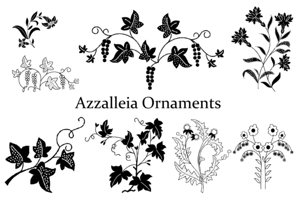 Azalleia Ornaments Font - Featured Image