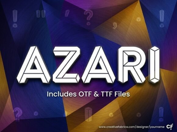 Azari Font - Featured Image