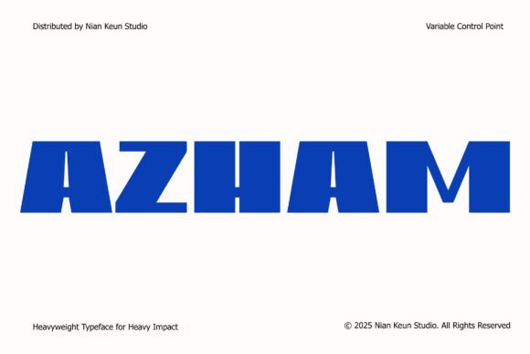 Azham Font - Featured Image