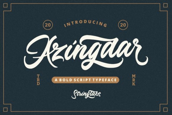 Azingdar Font - Featured Image