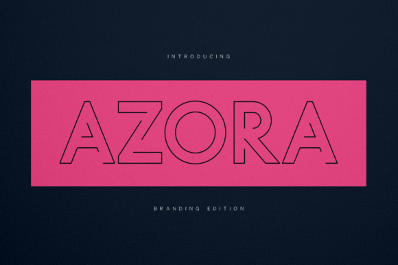 Azora Branding Edition Font - Featured Image