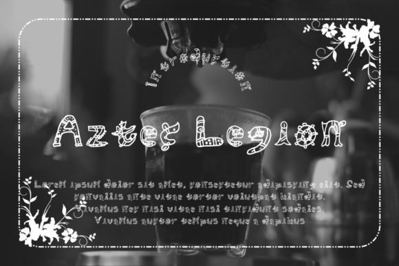 Aztec Legion Font - Featured Image