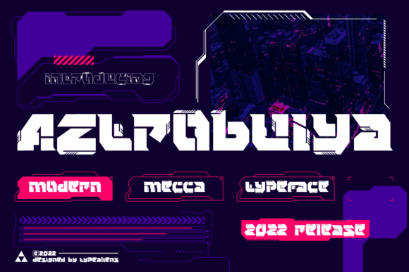 Aztrobuiya Font - Featured Image