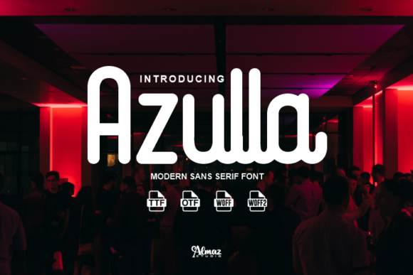 Azulla Font - Featured Image