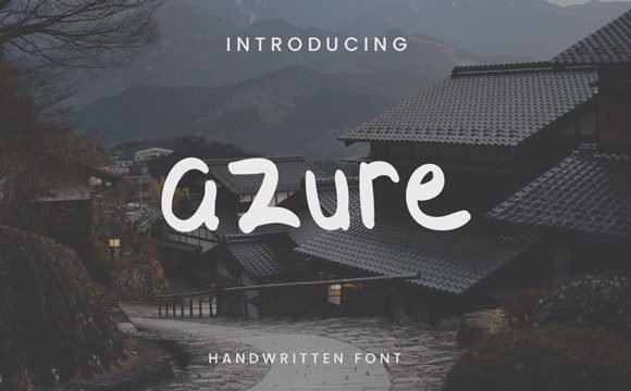 Azure Font - Featured Image