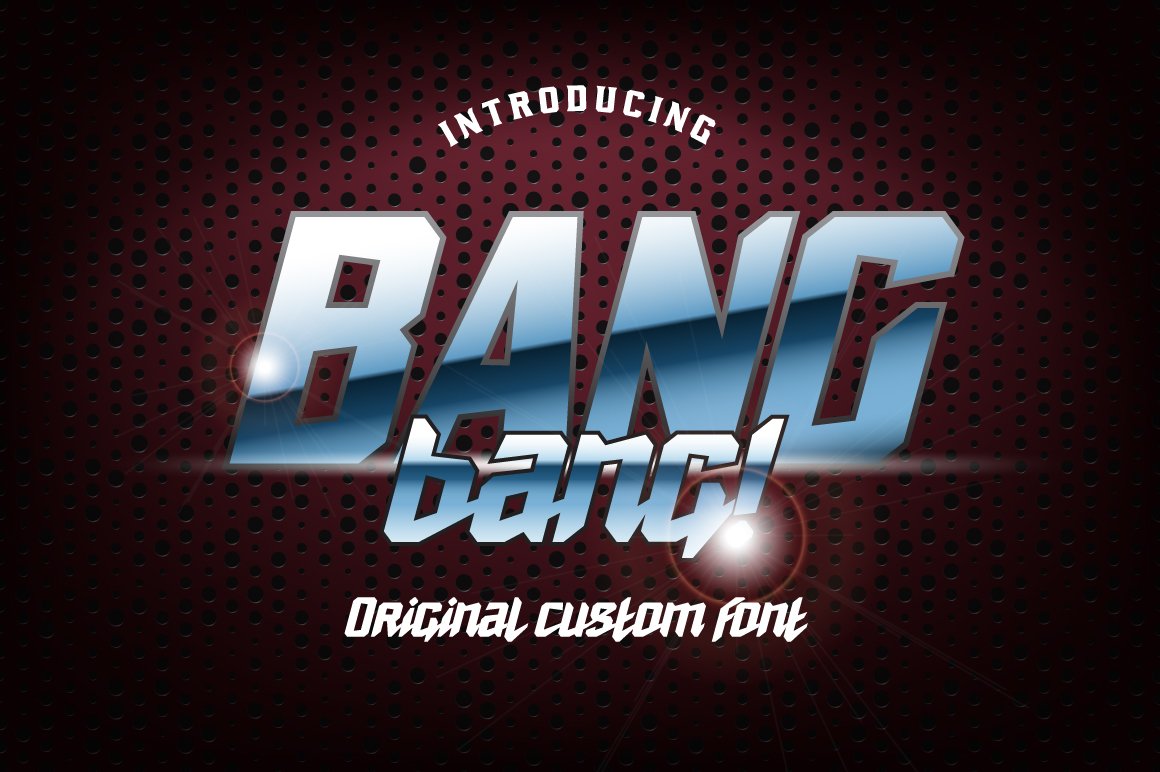 BANG Bang! Font - Featured Image