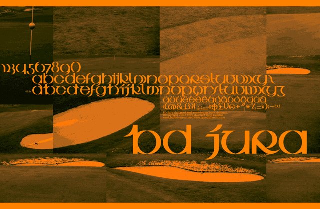BD Jura Font - Featured Image