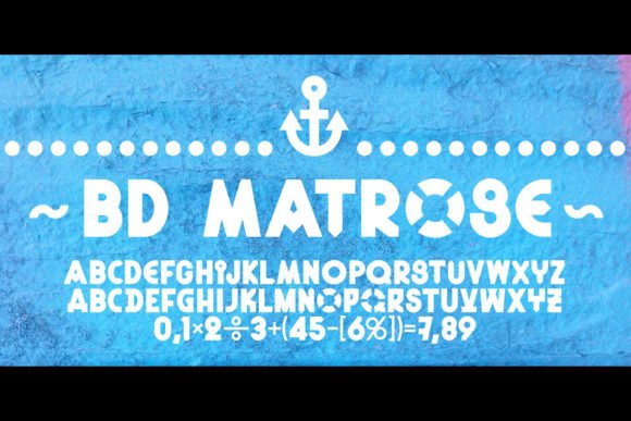 BD Matrose Font - Featured Image
