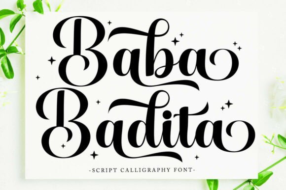 Baba Badita Font - Featured Image