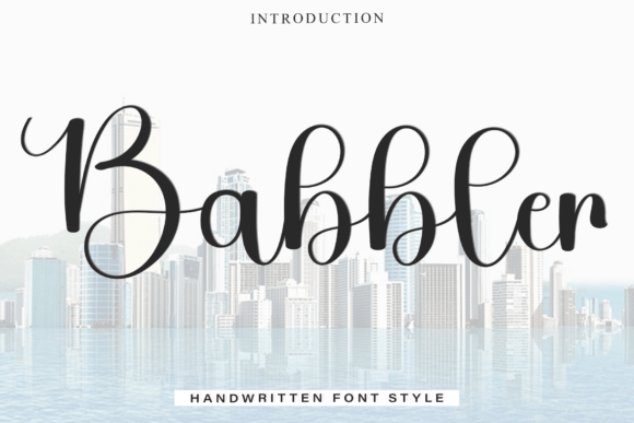 Babbler Font - Featured Image