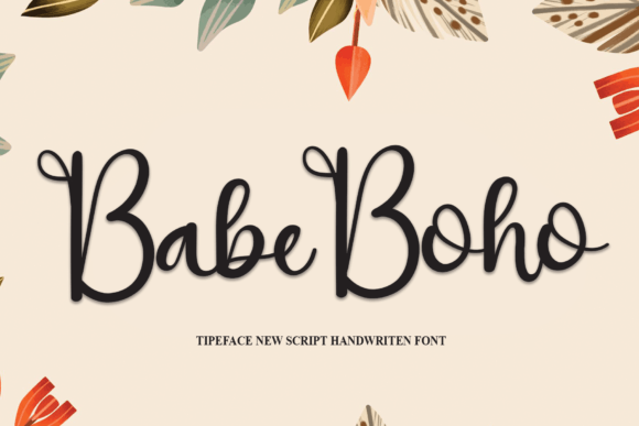 Babe Boho Font - Featured Image