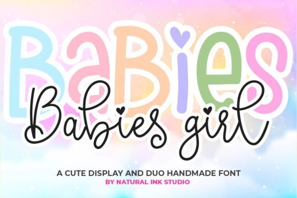 Babies Girl Font - Featured Image