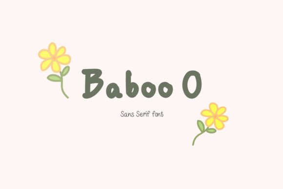 Baboo O Font - Featured Image