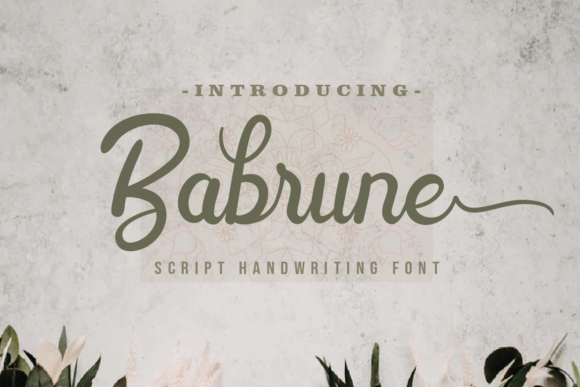 Babrune Font - Featured Image