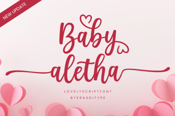 Baby Aletha Font - Featured Image