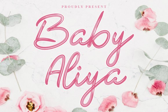 Baby Aliya Font - Featured Image