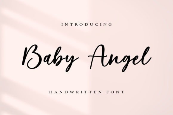 Baby Angel Font - Featured Image