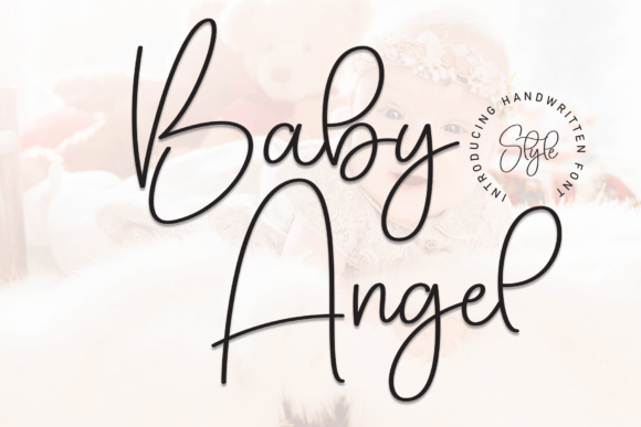 Baby Angel Font - Featured Image