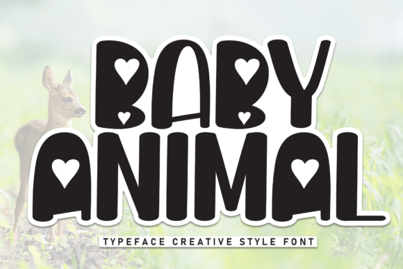 Baby Animal Font - Featured Image