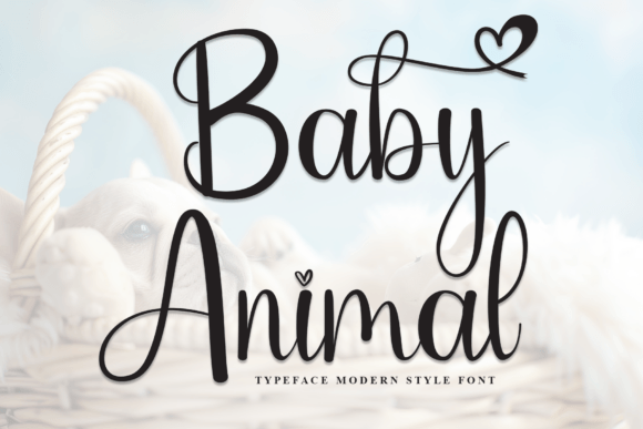 Baby Animal Font - Featured Image