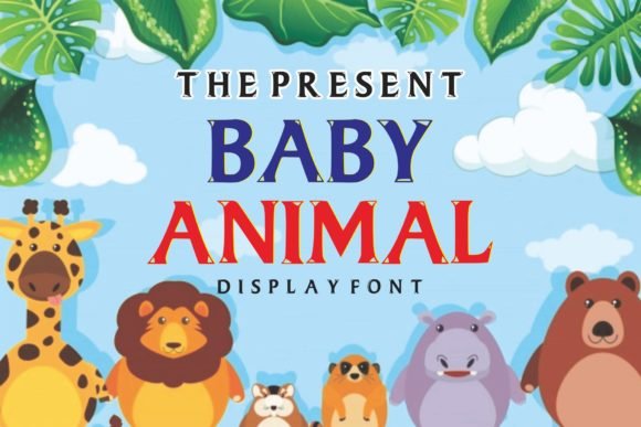 Baby Animal Font - Featured Image