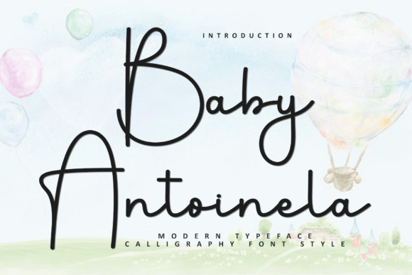 Baby Antoinela Font - Featured Image