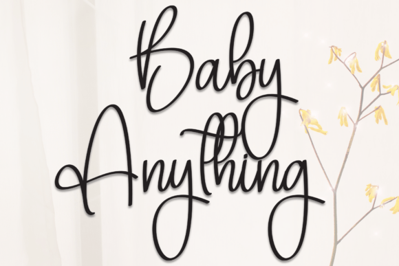 Baby Anything Font - Featured Image