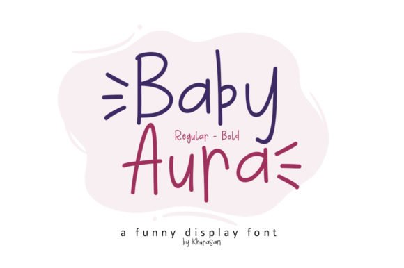 Baby Aura Font - Featured Image