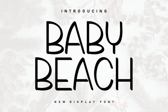 Baby Beach Font - Featured Image