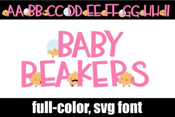 Baby Beakers Font - Featured Image