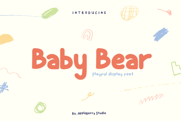 Baby Bear Font - Featured Image