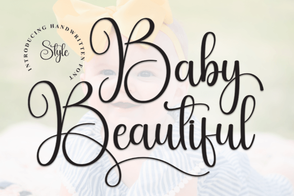Baby Beautiful Font - Featured Image