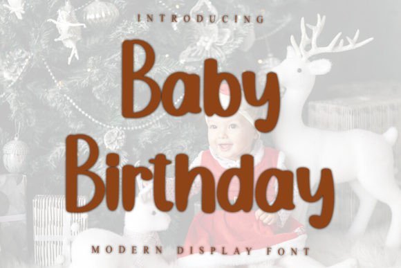Baby Birthday Font - Featured Image