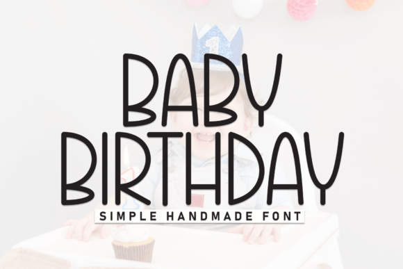 Baby Birthday Font - Featured Image