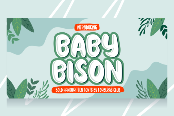 Baby Bison Font - Featured Image