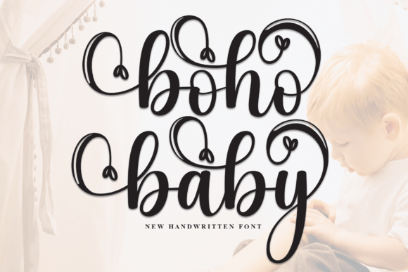 Baby Boho Font - Featured Image