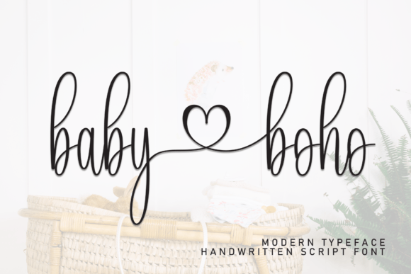Baby Boho Font - Featured Image