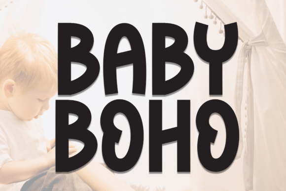 Baby Boho Font - Featured Image