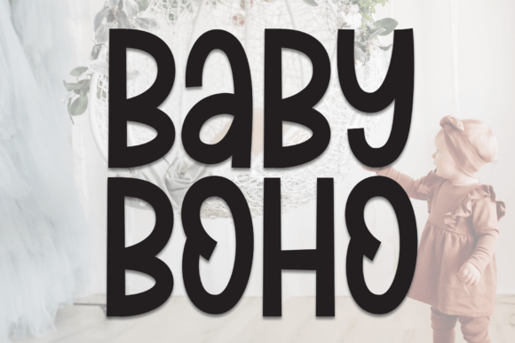 Baby Boho Font - Featured Image