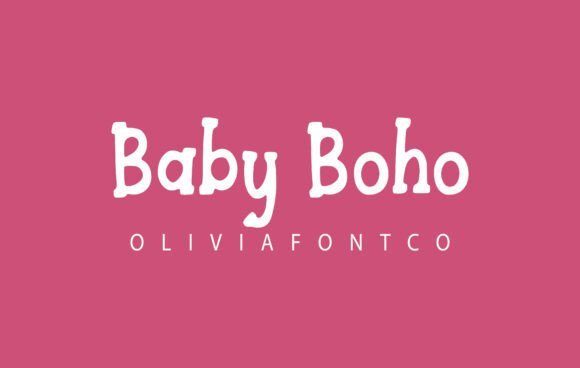 Baby Boho Font - Featured Image