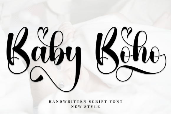 Baby Boho Font - Featured Image